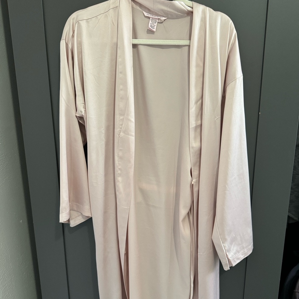Victoria secret satin robe